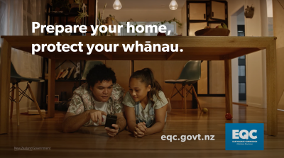 Still from EQC's After Quake advertising campaign