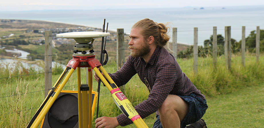 Geoscientist Jesse Kearse