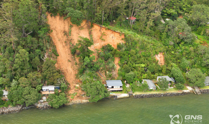 landslides and slope instability after Cyclone Gabrielle Photo credit Chris Massey GNS